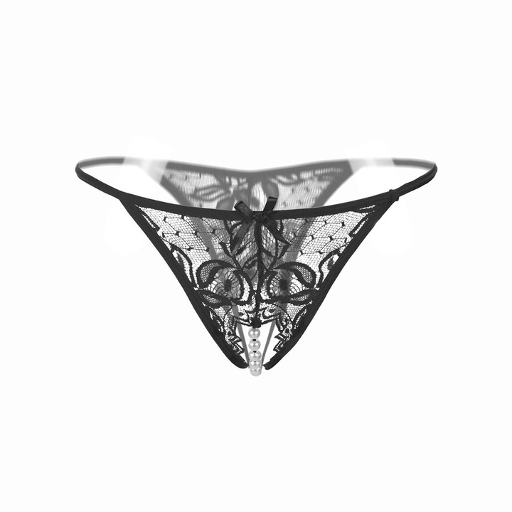 Women's Sexy Thong See-Through G-String Bikini Mesh Panties Underwear Gift For Women KZ6308
