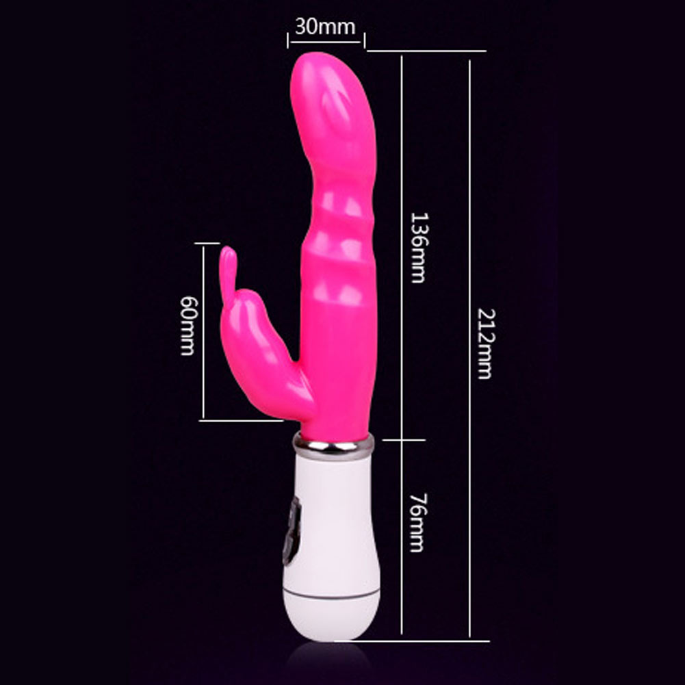 Classic G Spot Rabbit Vibrator 12 Vibrating Modes Vagina Clitoris Stimulator for Women Adult Sex Toy