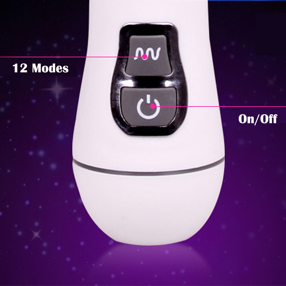 Classic G Spot Rabbit Vibrator 12 Vibrating Modes Vagina Clitoris Stimulator for Women Adult Sex Toy