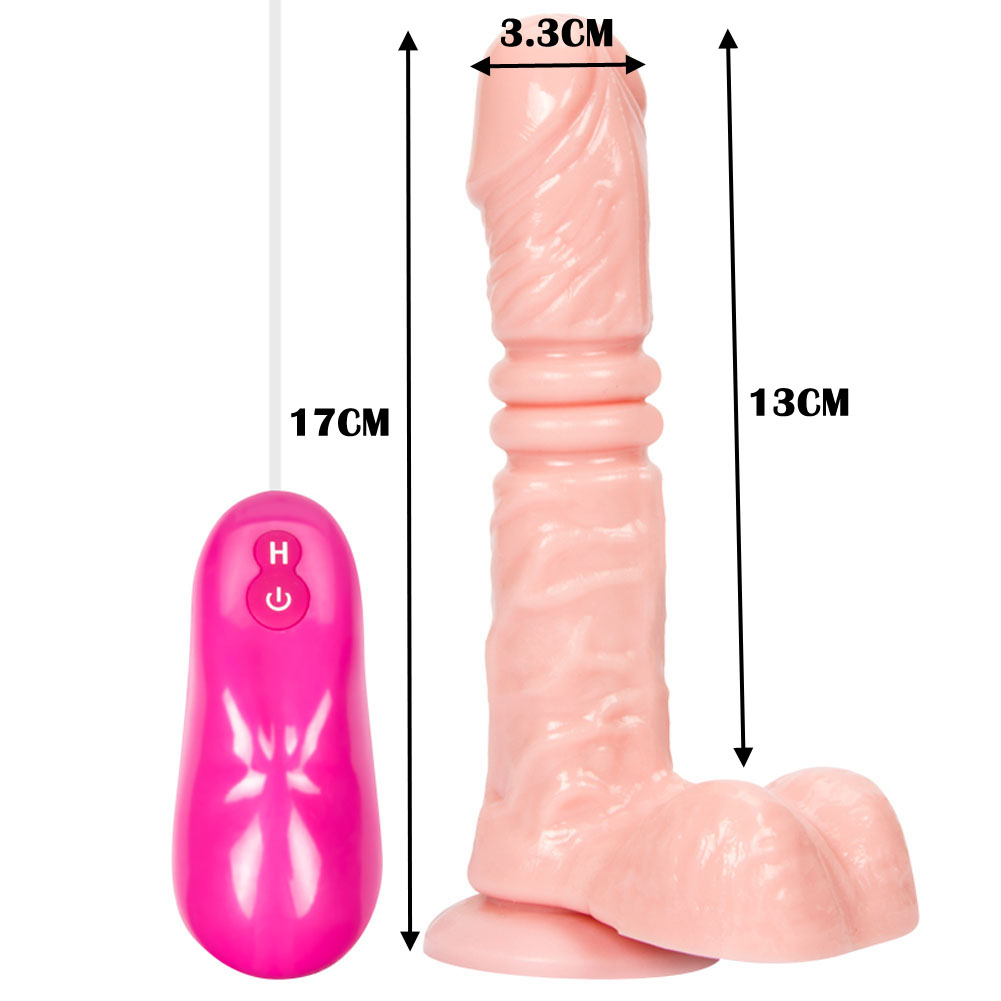 Powerful Thrusting Dildo Vibrating Realistic Large Silicone G-Spot Vibrator Adult Sex Toys For Women Valentine Gift for Girlfriend Wife