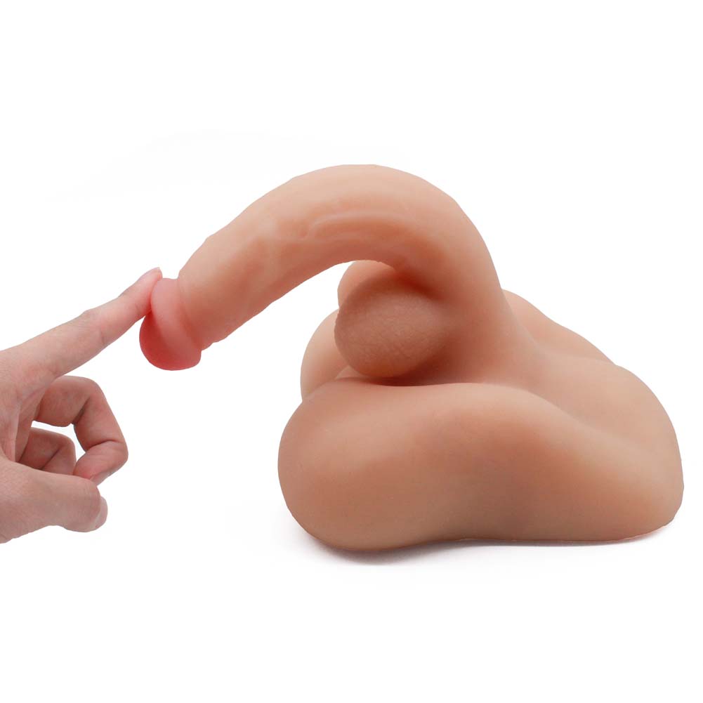 3D Realistic Liquid Dildo With Base Anal Tunnel Masturbator Love Doll Large Adult Sex Toys For Men and Women
