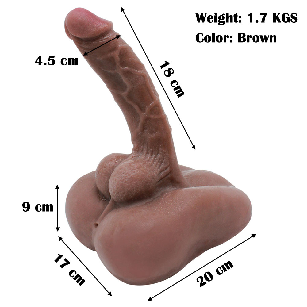 3D Realistic Liquid Dildo With Base Anal Tunnel Masturbator Love Doll Large Adult Sex Toys For Men and Women