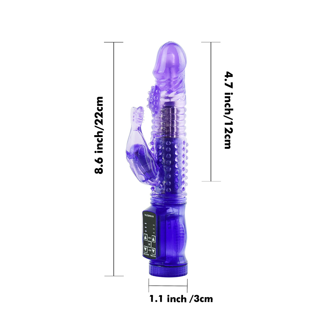 G-Spot Mermeid Vibrator With Floating Beads Powerful Clit Dildo Stimulator Adult Sex Toys for Women Perfect Gift for Girlfriend Wife