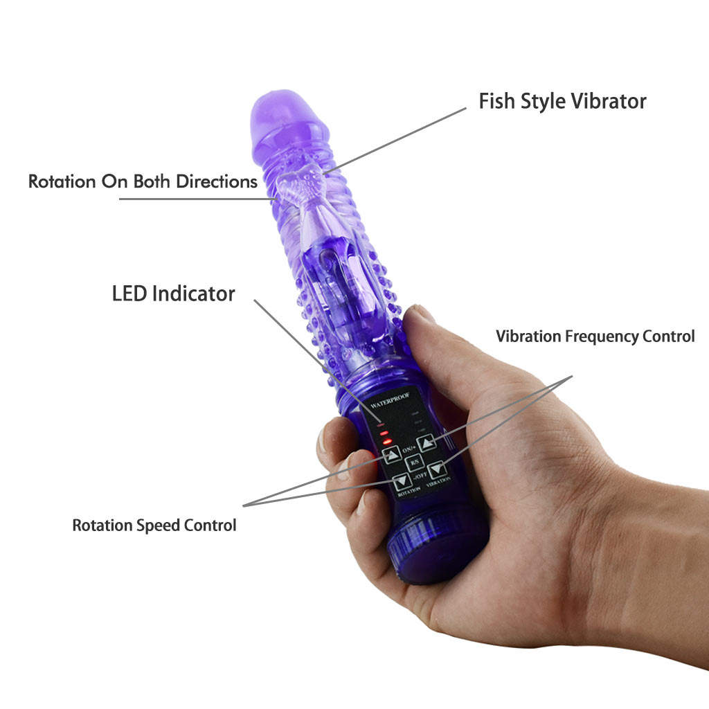 G-Spot Mermeid Vibrator With Floating Beads Powerful Clit Dildo Stimulator Adult Sex Toys for Women Perfect Gift for Girlfriend Wife