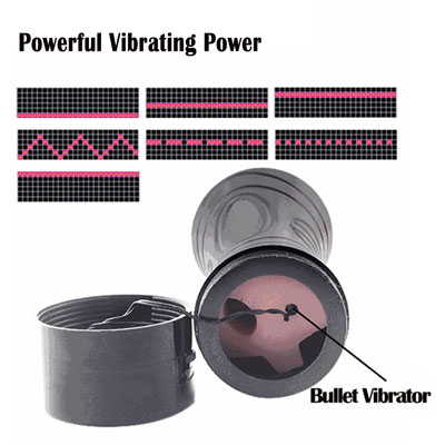 Classic Male Masturbator Cup Bullet Vibrating Flashlight Love Doll Adult Sex Toys for Men Masturbation