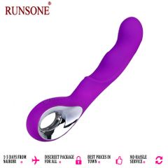 G-Spot Vibrator For Women USB Rechargeable Wand Discreet Dildo Massager Sex Toy Adult Gift For Ladies Purple Rechargeable