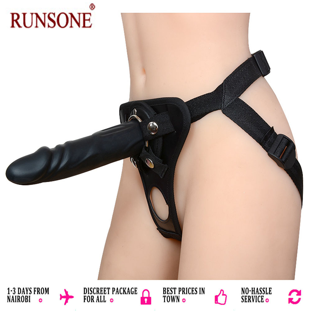 Large Dildo Anal Plug With Adjustable Strap-on Harness Universal Adult Sex Toy For Women Lesbian Men Couples