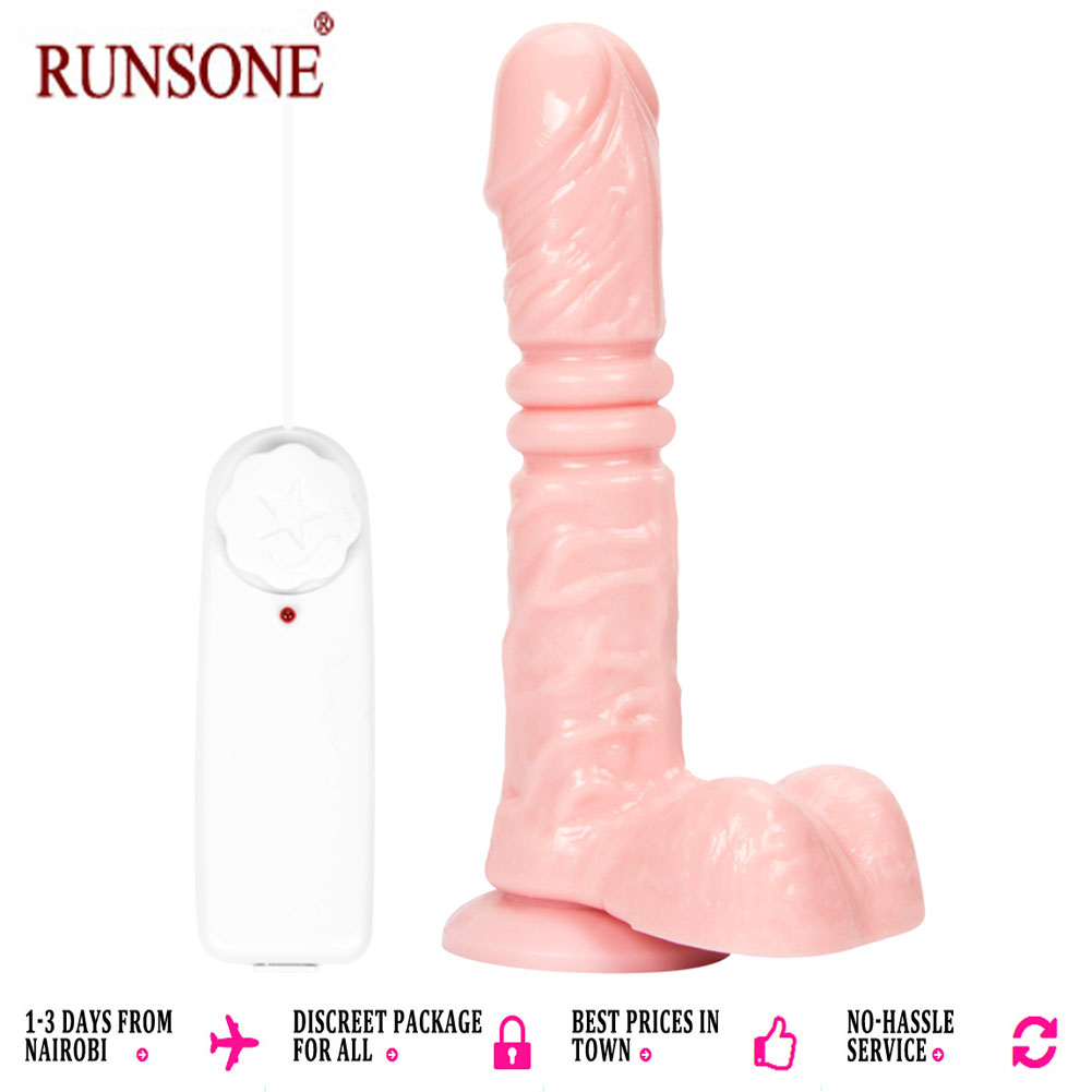 Powerful Thrusting Dildo Vibrating Realistic Large Silicone G-Spot Vibrator Adult Sex Toys For Women Valentine Gift for Girlfriend Wife