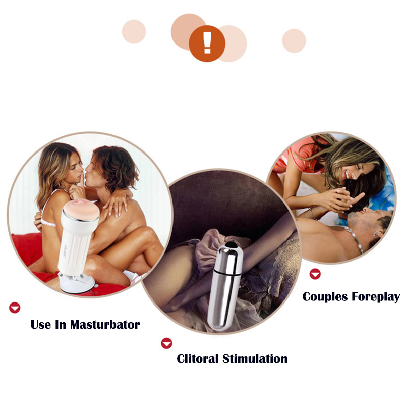 Mini Bullet Vibrator Clitoris Nipples Stimulation Powerful Small Massager Sex Toy for Women