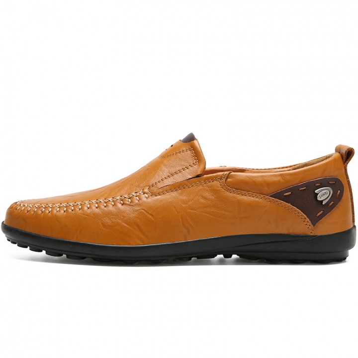 Men Casual Driving Shoes Business Genuine Leather Shoes Fashion Boat British Oxford Shoes Loafers
