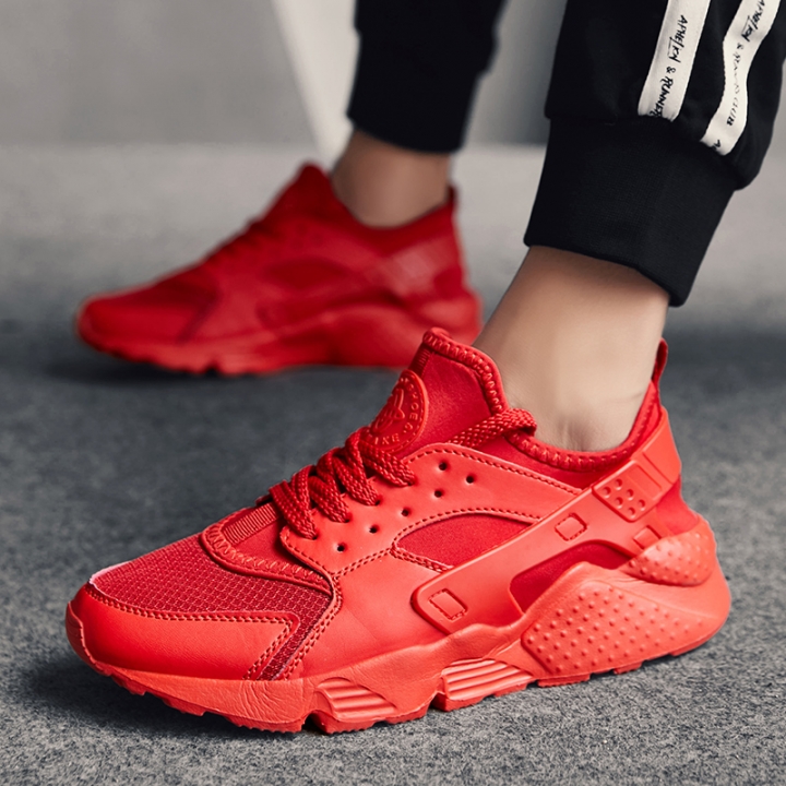 Quality Running Shoes Men Air Cushion Breathable Sneakers Men Light Sport Outdoor Shoes Plus Size