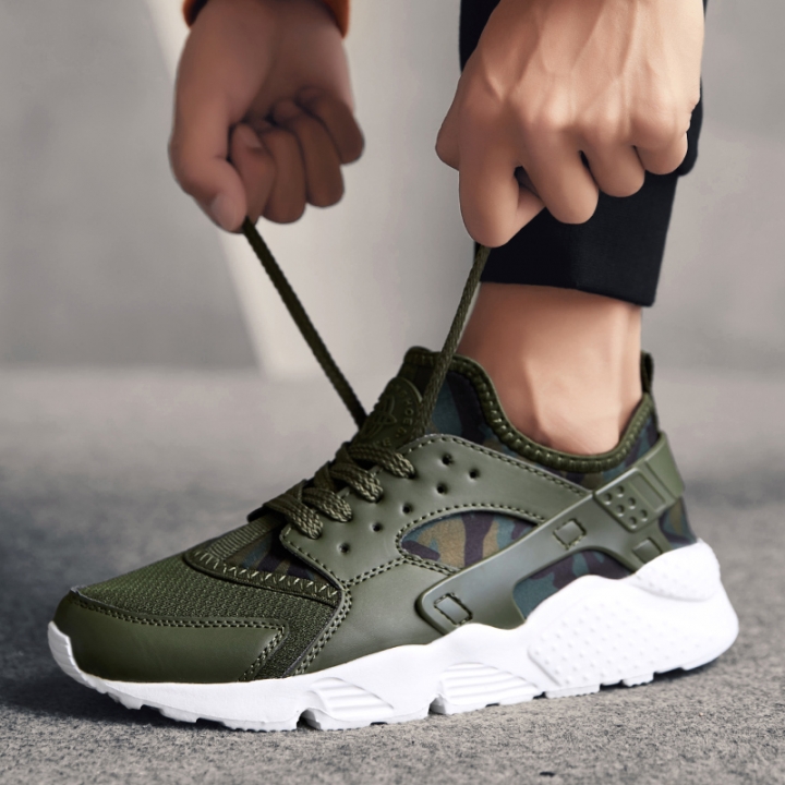 Quality Running Shoes Men Air Cushion Breathable Sneakers Men Light Sport Outdoor Shoes Plus Size