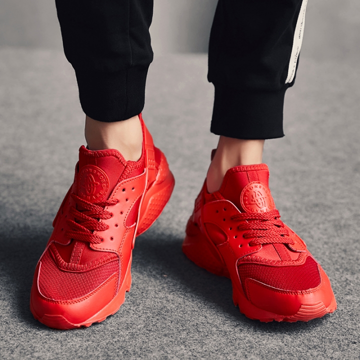 Quality Running Shoes Men Air Cushion Breathable Sneakers Men Light Sport Outdoor Shoes Plus Size