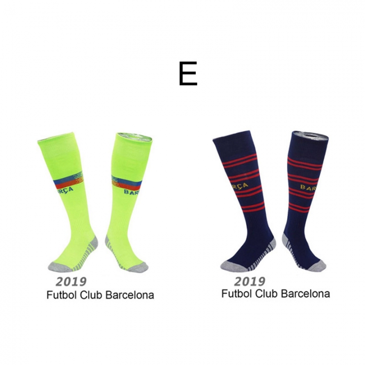 2pair Champions League Football Socks Men Kids Training Quick-dry Soccer Socks Non-slip Stockings