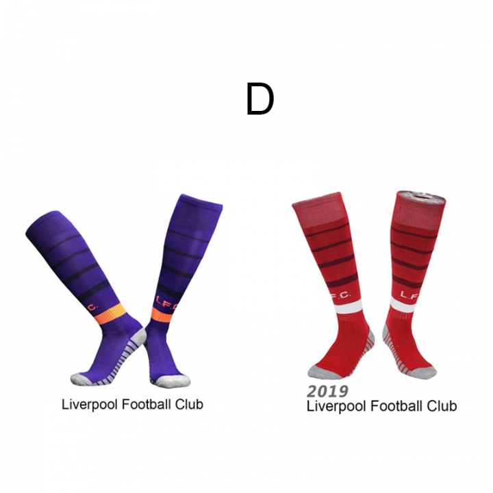 2pair Champions League Football Socks Men Kids Training Quick-dry Soccer Socks Non-slip Stockings