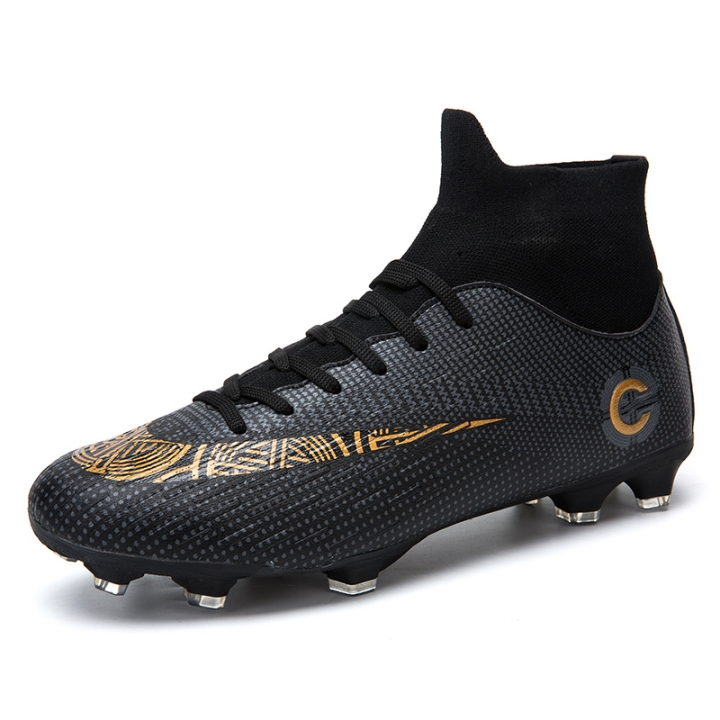 Men Assassin 12 High-top Football Shoes Professional Training Non-slip Spiked Soccer Socks Shoes