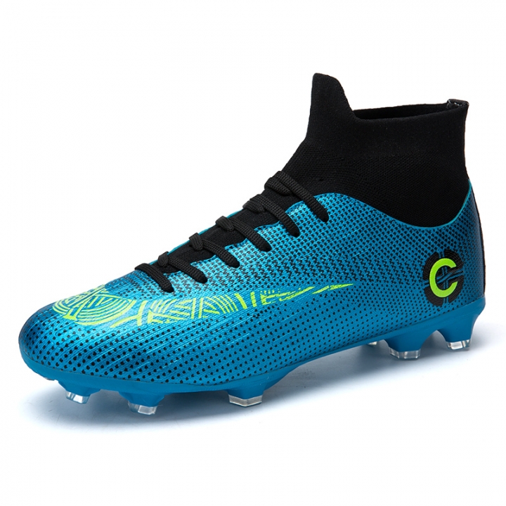 Men Assassin 12 High-top Football Shoes Professional Training Non-slip Spiked Soccer Socks Shoes