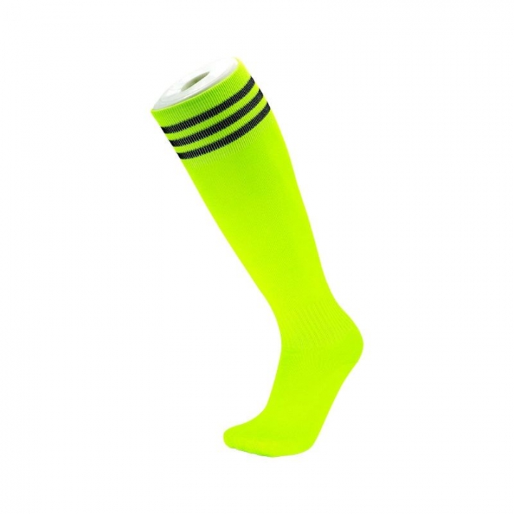 3pairs Men Thin Three Bars Football Socks Kids Spring Cotton Sport Socks Adult Knee Stripe Stockings