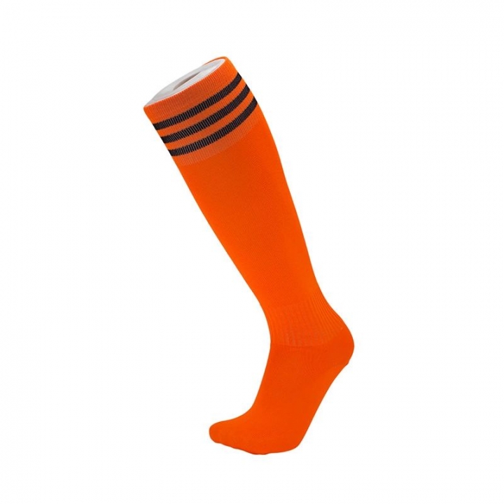 3pairs Men Thin Three Bars Football Socks Kids Spring Cotton Sport Socks Adult Knee Stripe Stockings