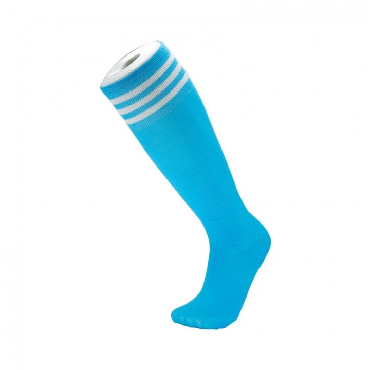 3pairs Men Thin Three Bars Football Socks Kids Spring Cotton Sport Socks Adult Knee Stripe Stockings