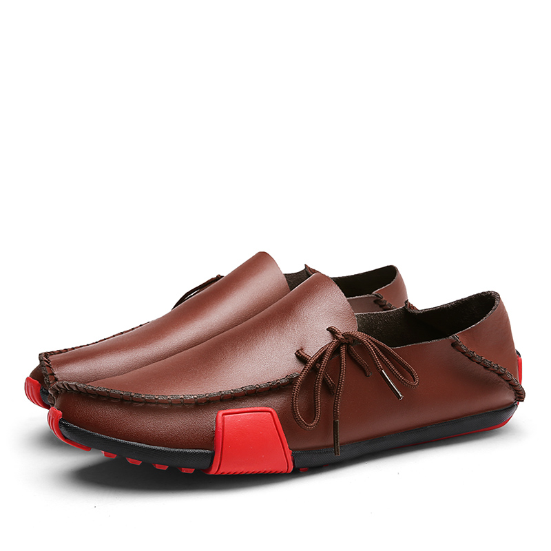 Men High Quality Casual Leather Shoes Fashion Leisure Work Shoes Plus Size Formal Leather Shoes