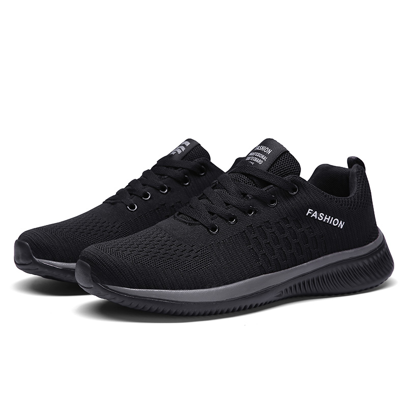 Men Fashion Breathable Mesh Sport Shoes Casual Non-slip Running Shoes Plus Size Walking Sneakers