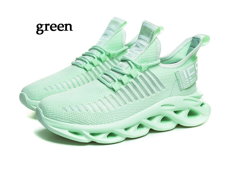 Fashion Men Sport Shoes Breathable Mesh Running Shoes Non-slip Lightweight Sneakers Plus Size Shoes