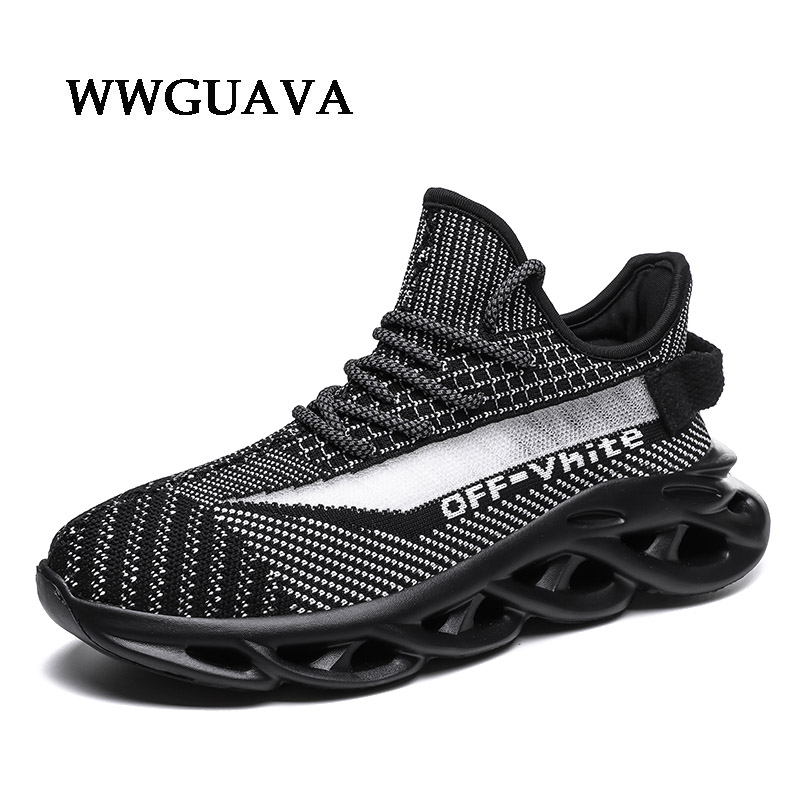 Men 350 V2 Boost Running Shoes Women Breathable Elastic Reflective Sport Shoes Plus Size Sneakers