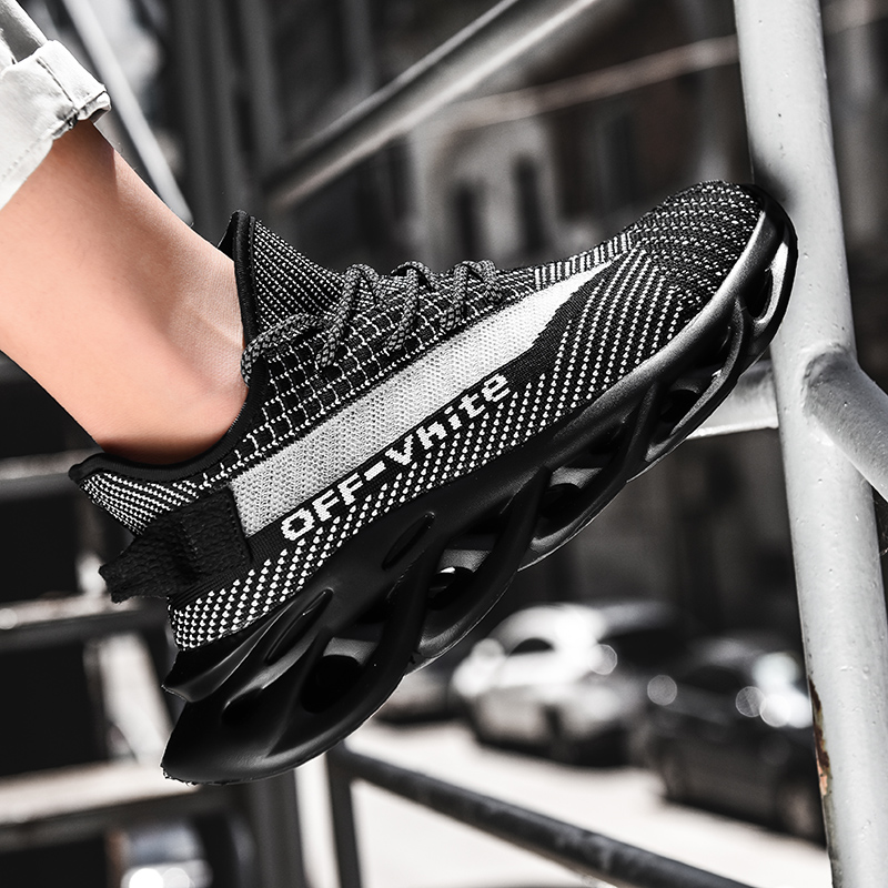 Men 350 V2 Boost Running Shoes Women Breathable Elastic Reflective Sport Shoes Plus Size Sneakers