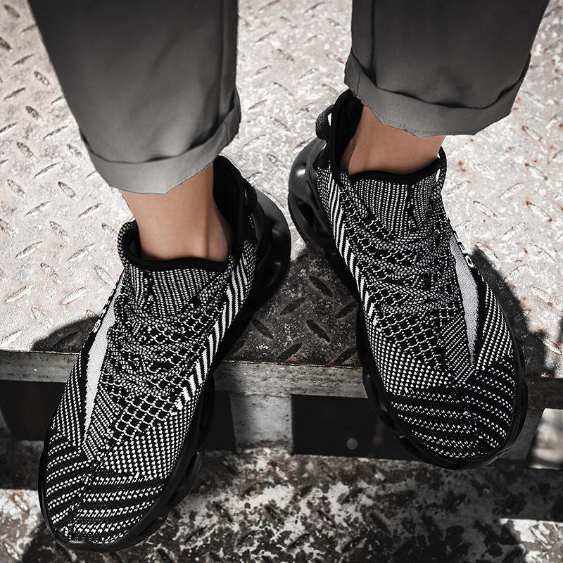 Men 350 V2 Boost Running Shoes Women Breathable Elastic Reflective Sport Shoes Plus Size Sneakers