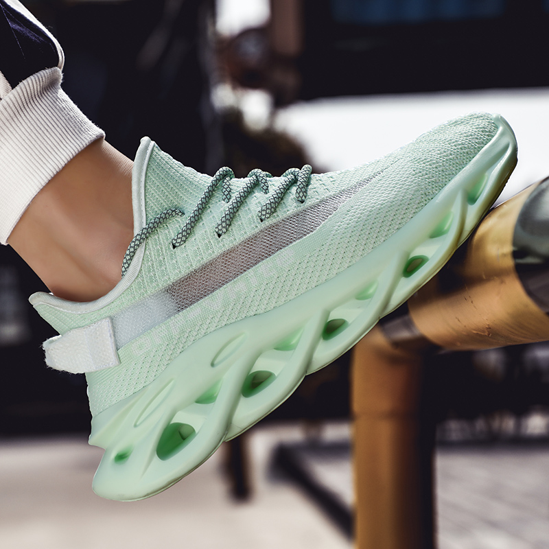 Men 350 V2 Boost Running Shoes Women Breathable Elastic Reflective Sport Shoes Plus Size Sneakers