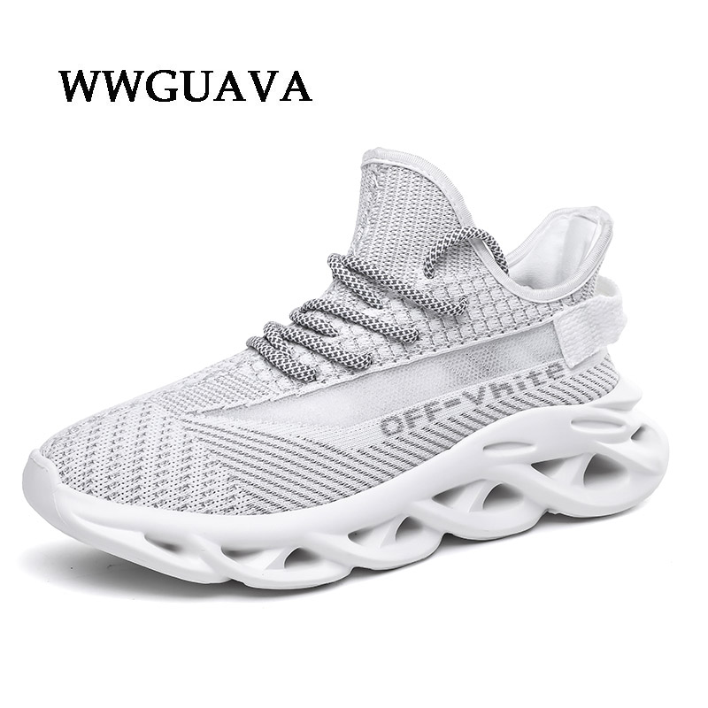 Men 350 V2 Boost Running Shoes Women Breathable Elastic Reflective Sport Shoes Plus Size Sneakers