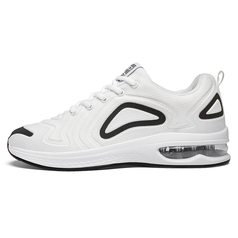 Fashion Men Air Cushion Eye Sport Shoes Fluorescent Eye Breathable Running Shoes Leisure Sneakers