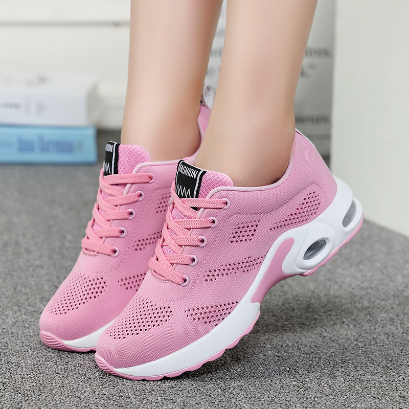 Women Fashion Breathable Sport Shoes Plus Size Outdoor Leisure Air Cushion Running Shoes