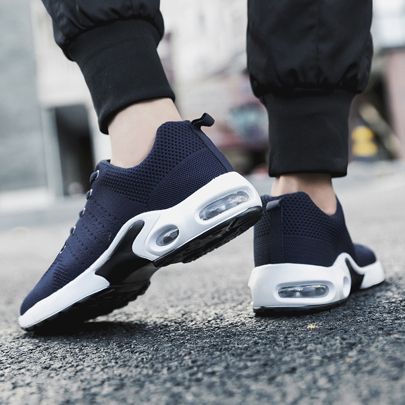 Men Fashion Breathable Air Cushion Sport Shoes Women Wearable Leisure Sbeakers Couple Casual Shoes