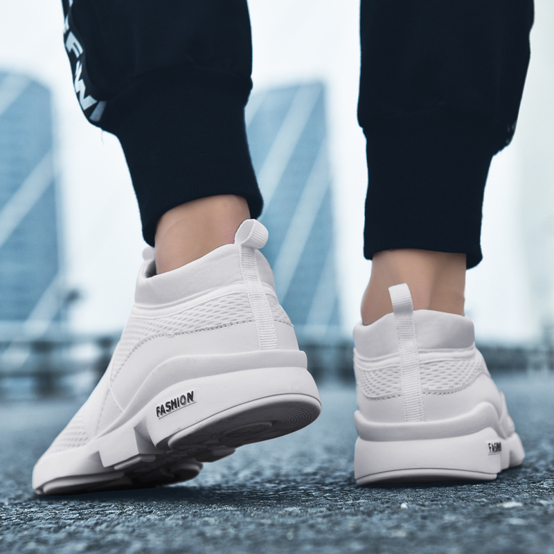 Men Breathable Canvas Sport Shoes Women Casual Mesh Wearable Running Shoes Plus Size Sneakers