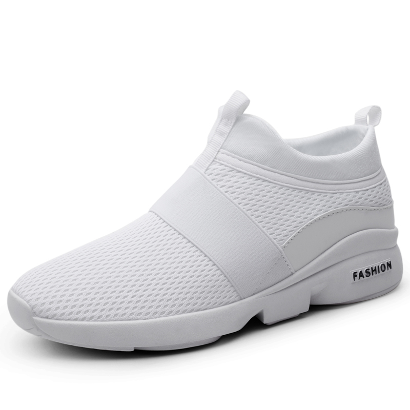 Men Breathable Canvas Sport Shoes Women Casual Mesh Wearable Running Shoes Plus Size Sneakers