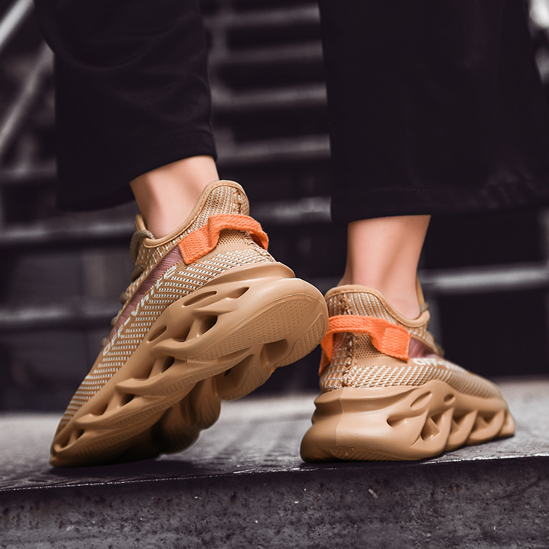 Men Breathable Mesh Yeezys Sport Shoes Women Plus Size Outdoor Comfortable Sneakers Running Shoes