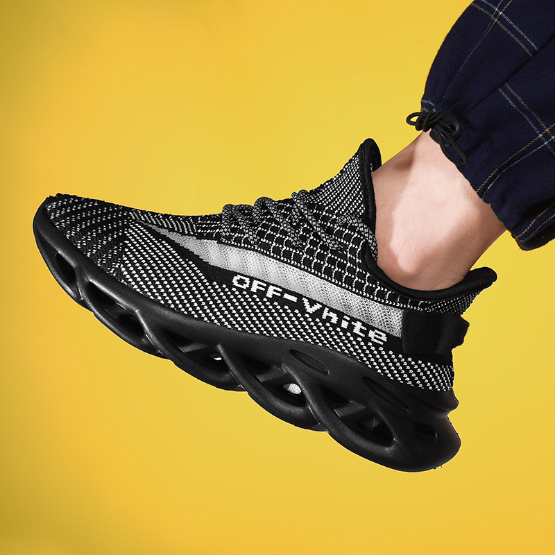 Men Breathable Mesh Yeezys Sport Shoes Women Plus Size Outdoor Comfortable Sneakers Running Shoes