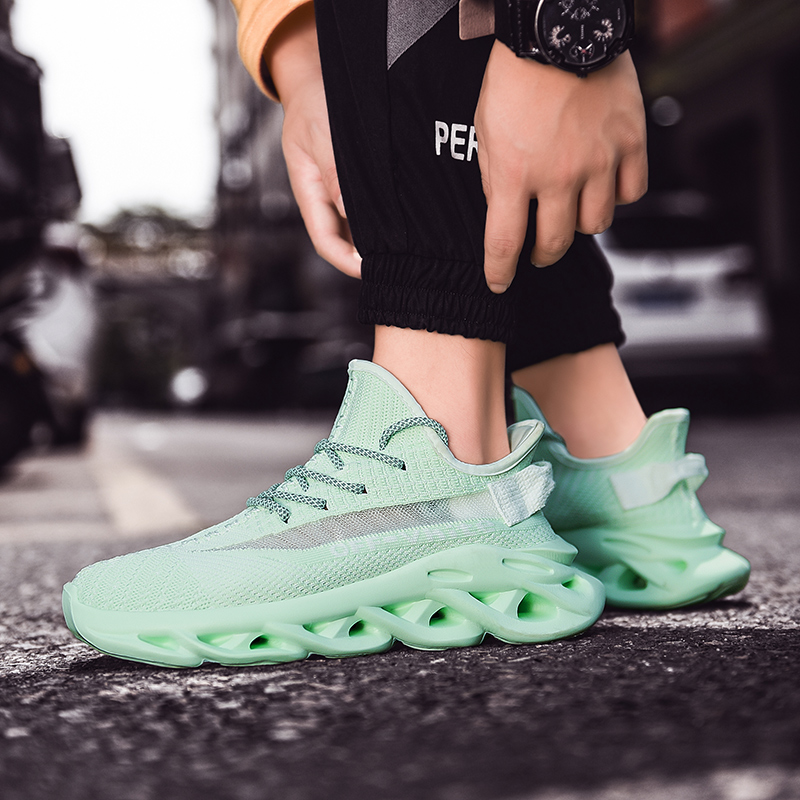 Men Breathable Mesh Yeezys Sport Shoes Women Plus Size Outdoor Comfortable Sneakers Running Shoes