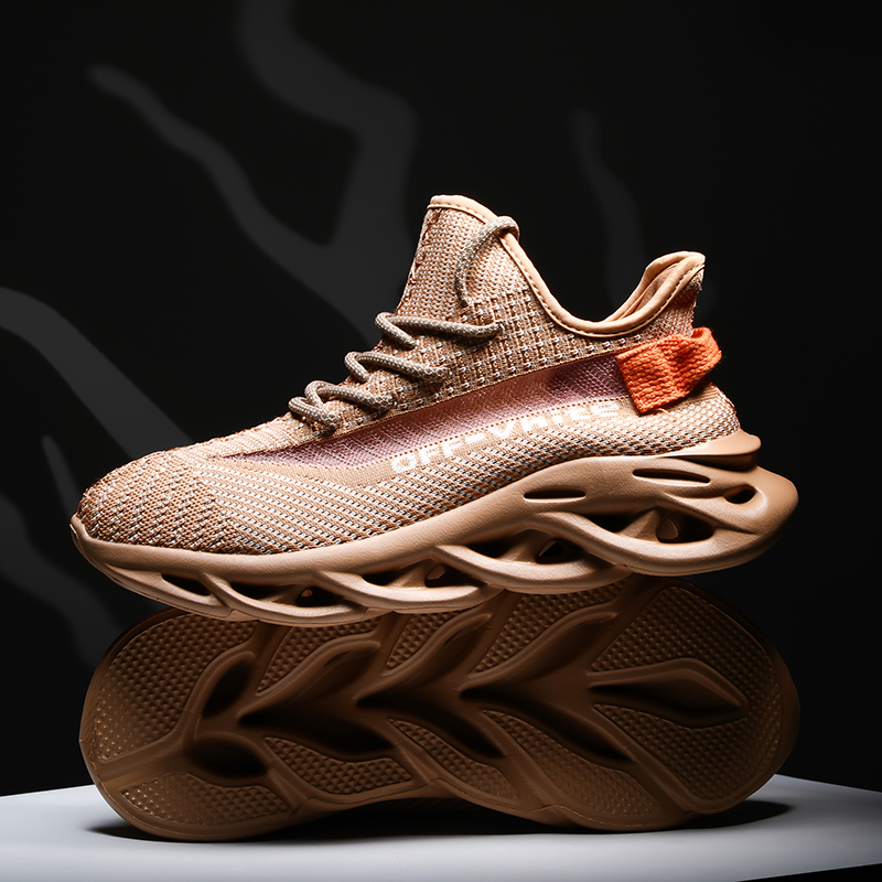 Men Breathable Mesh Yeezys Sport Shoes Women Plus Size Outdoor Comfortable Sneakers Running Shoes