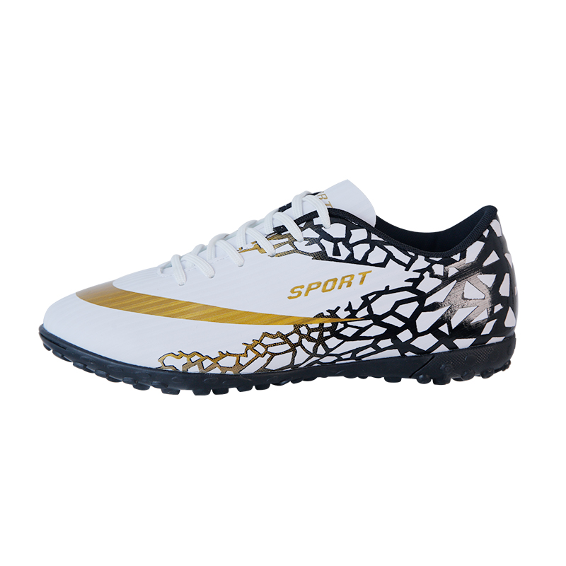 Men Professional Non-slip Spike Football Shoes Women Sport Shoes Breathable Short Nails Soccer Shoes