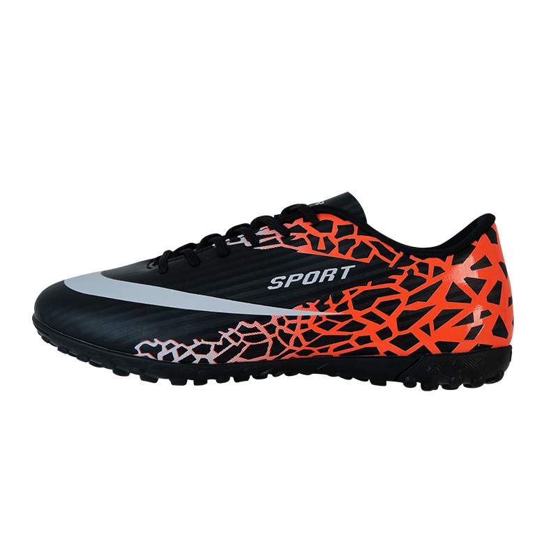 Men Professional Non-slip Spike Football Shoes Women Sport Shoes Breathable Short Nails Soccer Shoes