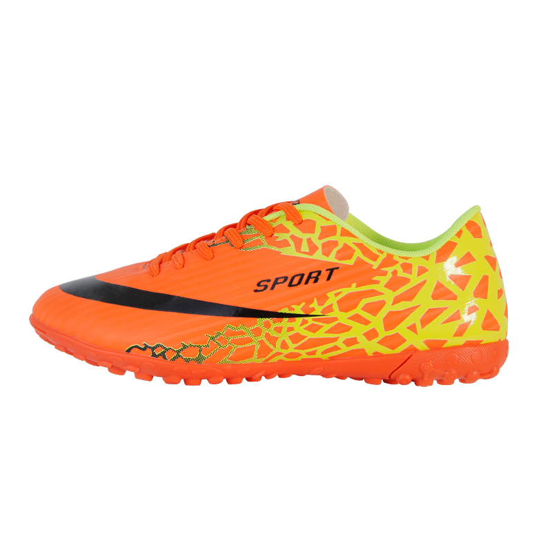 Men Professional Non-slip Spike Football Shoes Women Sport Shoes Breathable Short Nails Soccer Shoes