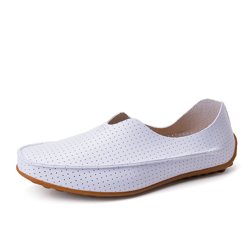 Men Microfiber Leather Peas Shoes Women Business Comfortable Work Loafers Soft Leisure Wedding Shoes