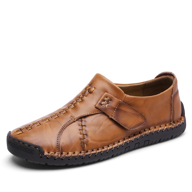 Men Business Formal Genuine Leather Shoes Wearable Luxury Work Shoes Leisure Wedding Loafers Shoes