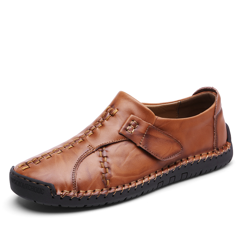 Men Business Formal Genuine Leather Shoes Wearable Luxury Work Shoes Leisure Wedding Loafers Shoes