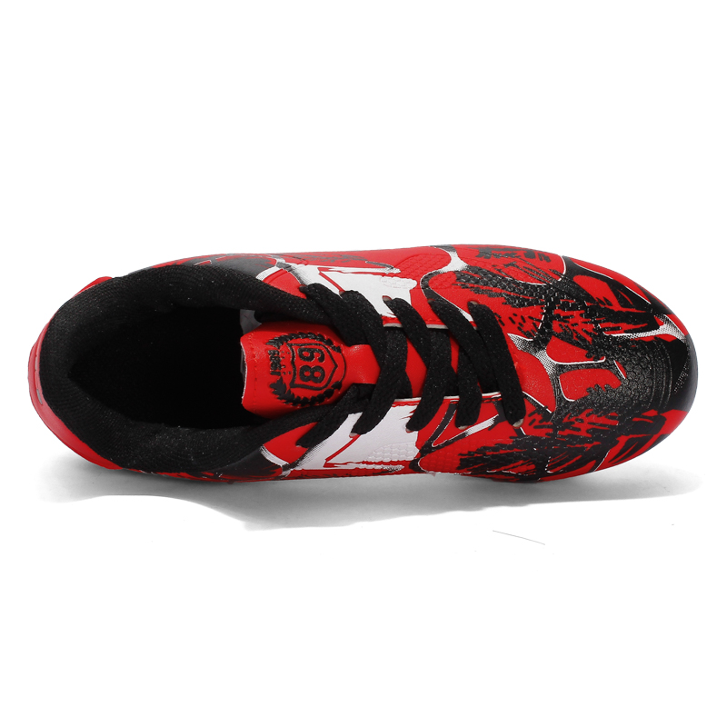 Kids and Men Professional Spike Football Boots Outdoor Non-slip Sport Shoes Light Soccer Shoes