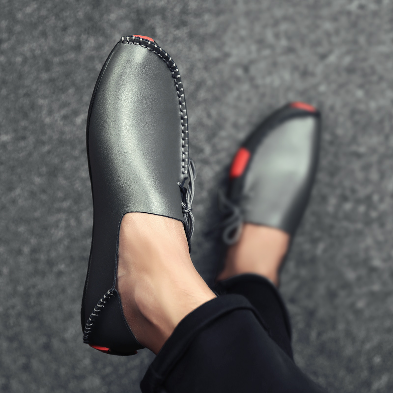 Men Formal Business Genuine Leather Shoes Light Comfortable Leisure Shoes Plus Size Wedding Shoes