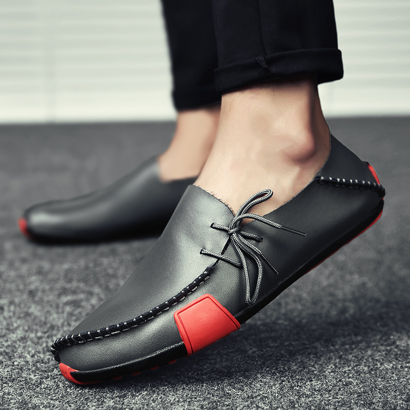 Men Formal Business Genuine Leather Shoes Light Comfortable Leisure Shoes Plus Size Wedding Shoes